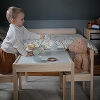 Vista 6 de FRIGG - Chupete de silicona Lucky Symmetrical SilkySoft para bebé, fabricado en Dinamarca, sin BPA (lila blanca/morado crepúsculo, 6-18 meses)