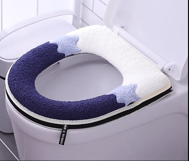 Housse De Siège De Toilette Avec Poignée - Coussin Doux Lavable En U, Confort Toute L'Année (Kaki)