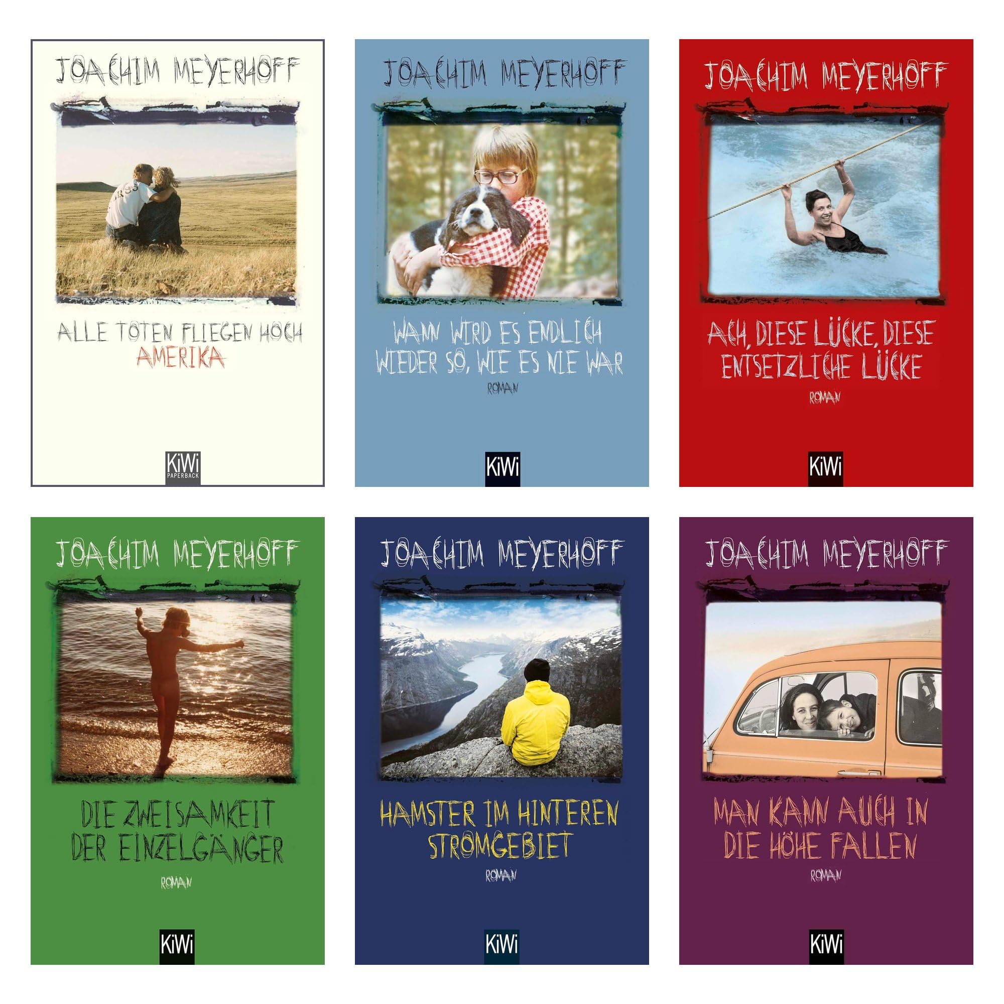 Joachim Meyerhoff - Alle Toten fliegen hoch Buchset Band 1-6 - Amerika, Wann wird es endlich wieder so, u.W. - Humorvolle Bestseller Romane über Familie und Verlust mit exklusivem Lesezeichen