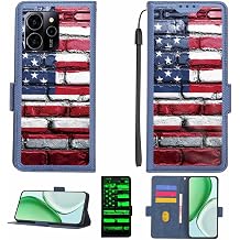 Case Compatible for Benco S1 Phone Case Flip Cover [with Tempered Glass Screen Protector][RFID Blocking][Luminous Effect] LPT-GQ