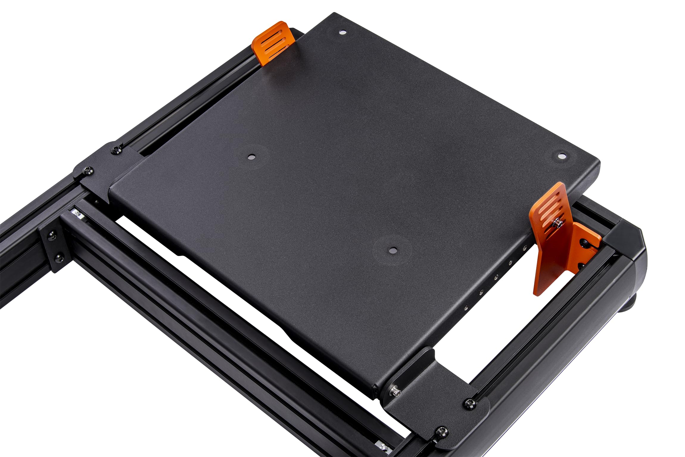 Thermaltake GF500 Flight Simulator Cockpit Schwarz | Flight Sim Rig | Alu/Stahl Rahmen | Fiberglas Sitz | verstellbare Yoke/Joystick/Pedal Mounts | Sitzschiene 22 cm | bis 120 kg
