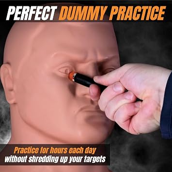 The Atomic Bear Stealth Pen Pro Practice Head - Replaces Your Stealth Pen Pro Writing Tip for Use During Sparring and Self Defense Practice