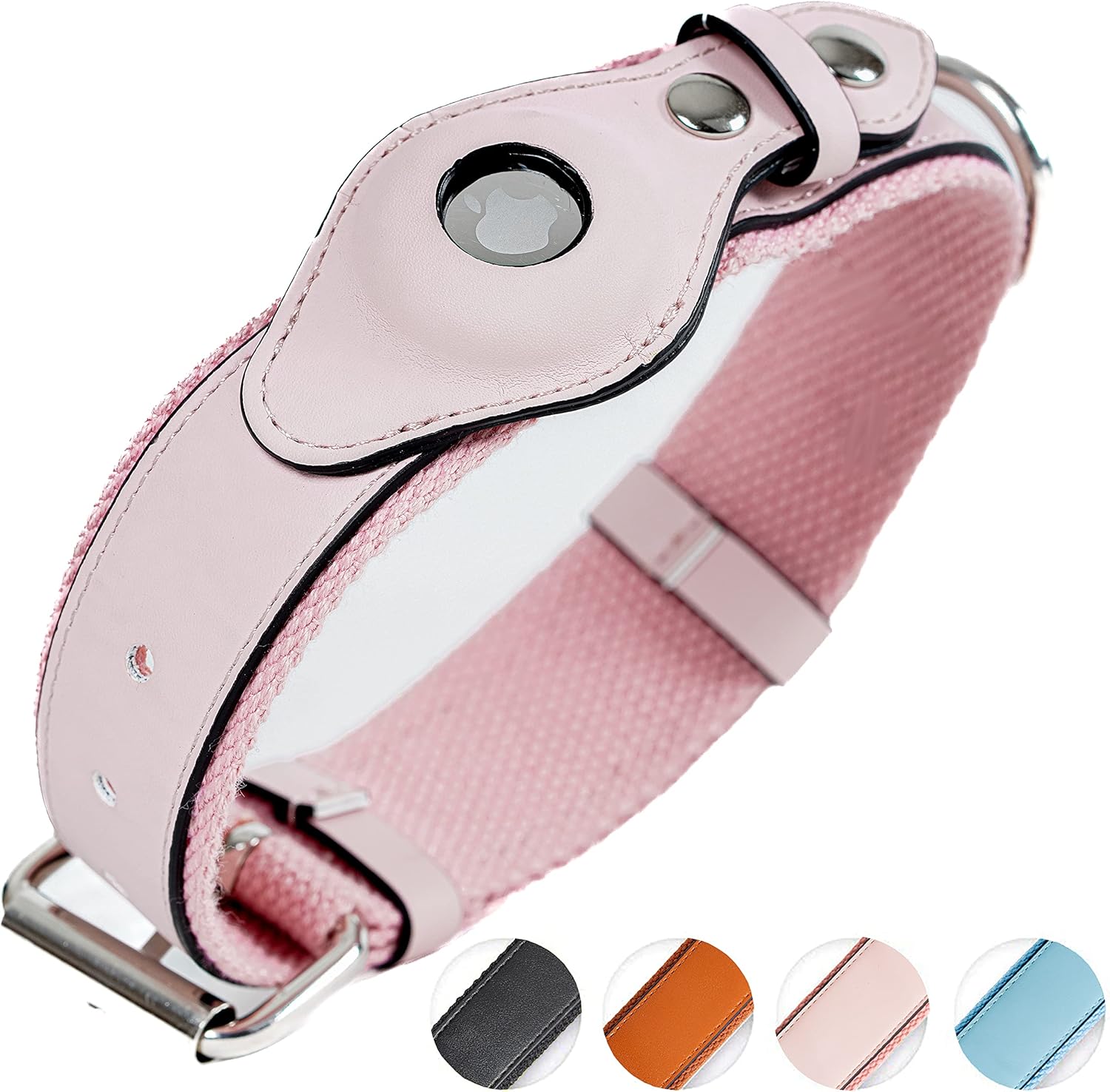Safe Paws Airtag Dog Collar Holder Our Adjustable Air Tag Dog Collar