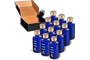Liquid Ministry 2.4oz Glass Sample Bottles (12-pack)