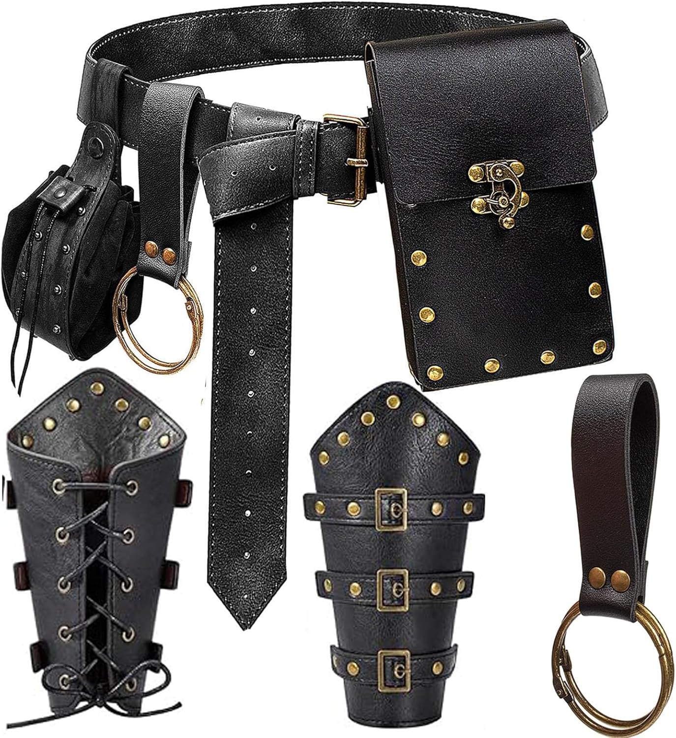 ルネッサンス ベルトポーチ 財布 スカート付き ハイキング スチームパンク 電話ホルダー フェスティバル コスプレアクセサリー カジ  Amazon.co.jp: レディース コルセット ベルトポーチ ウエストバッグ ファニーパック 電話ホルダー 小銭入れ スカート ハイキング ループ  ... スチームパンク ベルトバッグ 携帯ポーチ付き 中世レザーウエストバッグ ルネッサンス コスプレ衣装用 調節可能なベルト 男女兼用(B