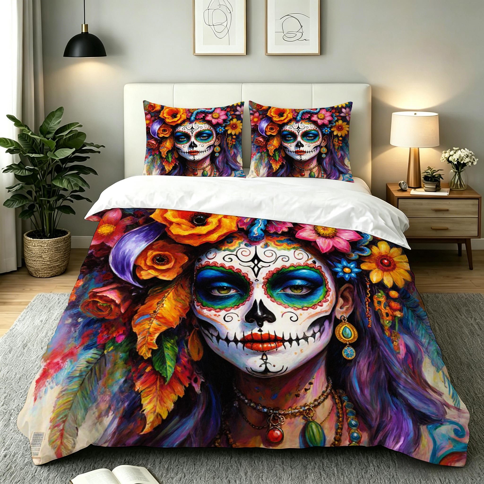 Funda Nórdica 240x260 cm Mujer Colorida para 180 camas-G112