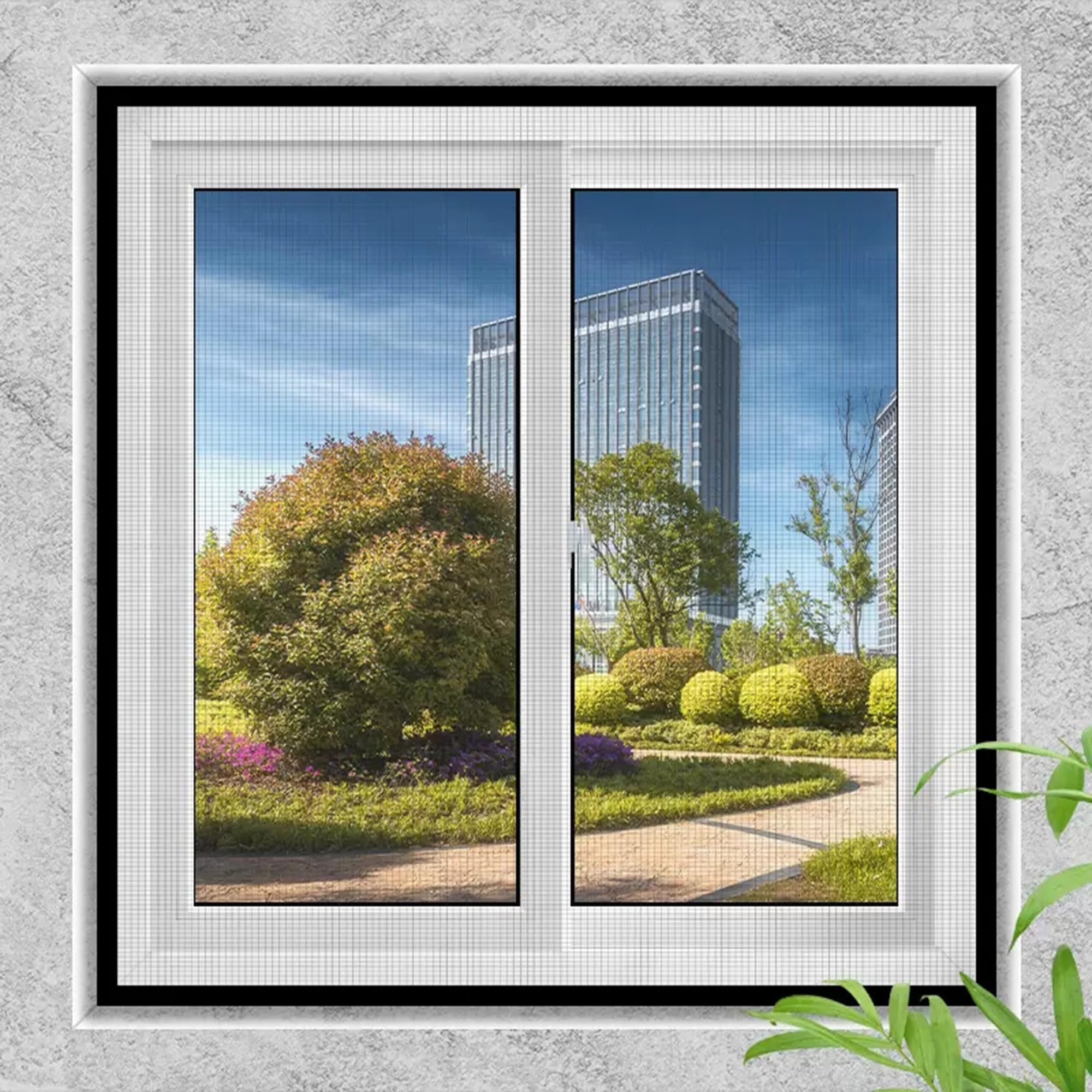 XIEMINLE Custom Size Window Screen Cats Window Safety Net for Balcony