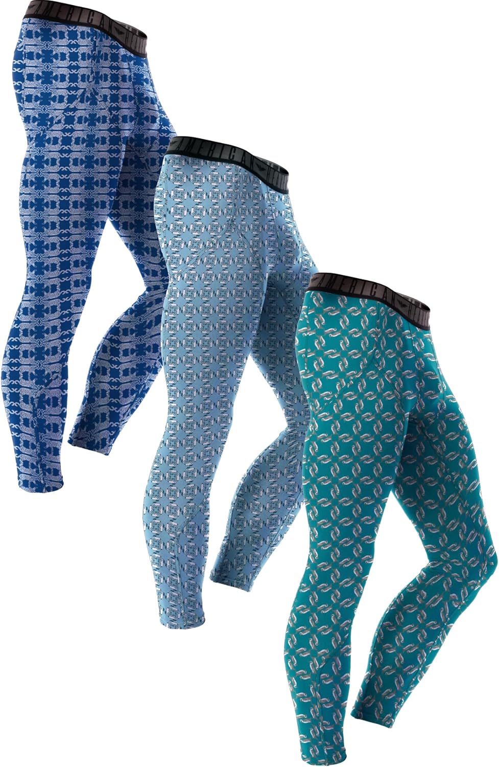 AMERICAN HEAVEN Men's Base Layer/Athletic/Running Tights/Leggings-Soft Thermal Bottoms| Multi Packs