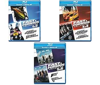 Amazon.com: Fast & Furious Collection 1-6: Fast & the