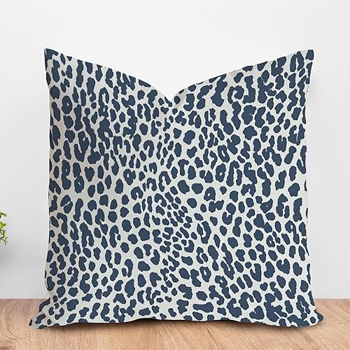 Vista 213 de ArogGeld Chinoiserie - Funda de cojín con estampado de leopardo y guepardo fucsia, con manchas de animales de vaca, color rosa oscuro, decoración