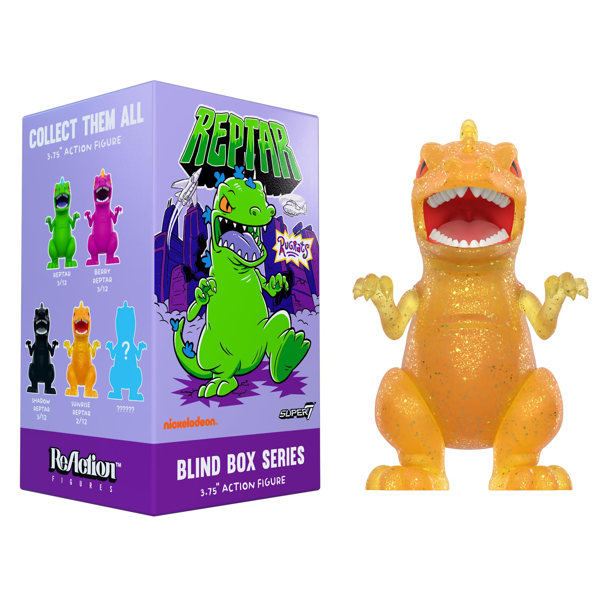 Amazon.com: Super7 Rugrats Reptar Blind Box Wave 01 - Set of 12