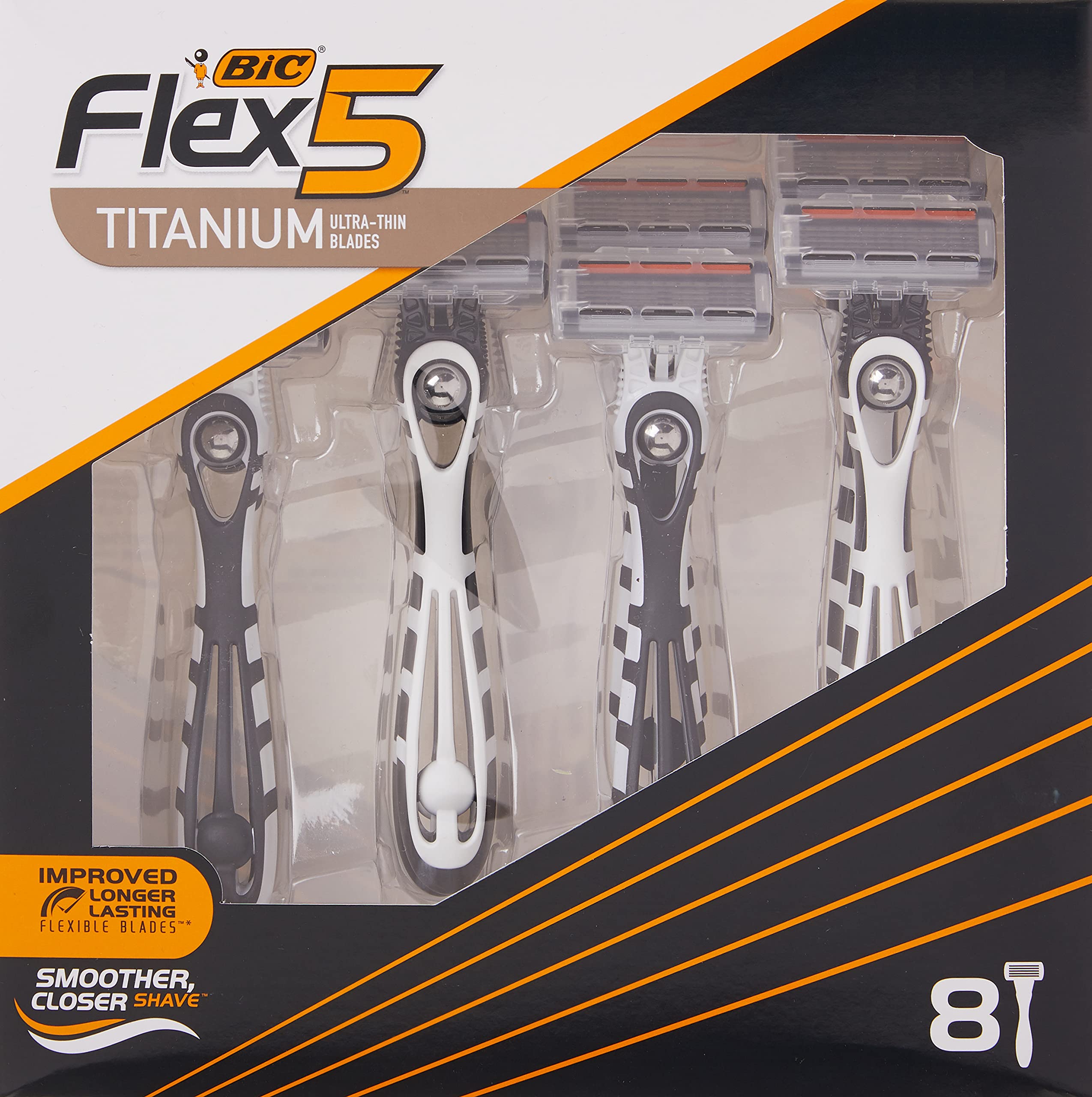 BIC Flex 5 Men's 5-blade Disposable Razor, For A Smooth And - View #11