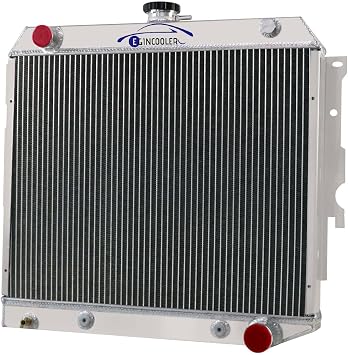 4 Row Core Radiator for 1975-1979 DODGE D/W 100,150/200 TRUCKS 5.2L 5.9L 1976 1977 1978 75 76 77 78 79