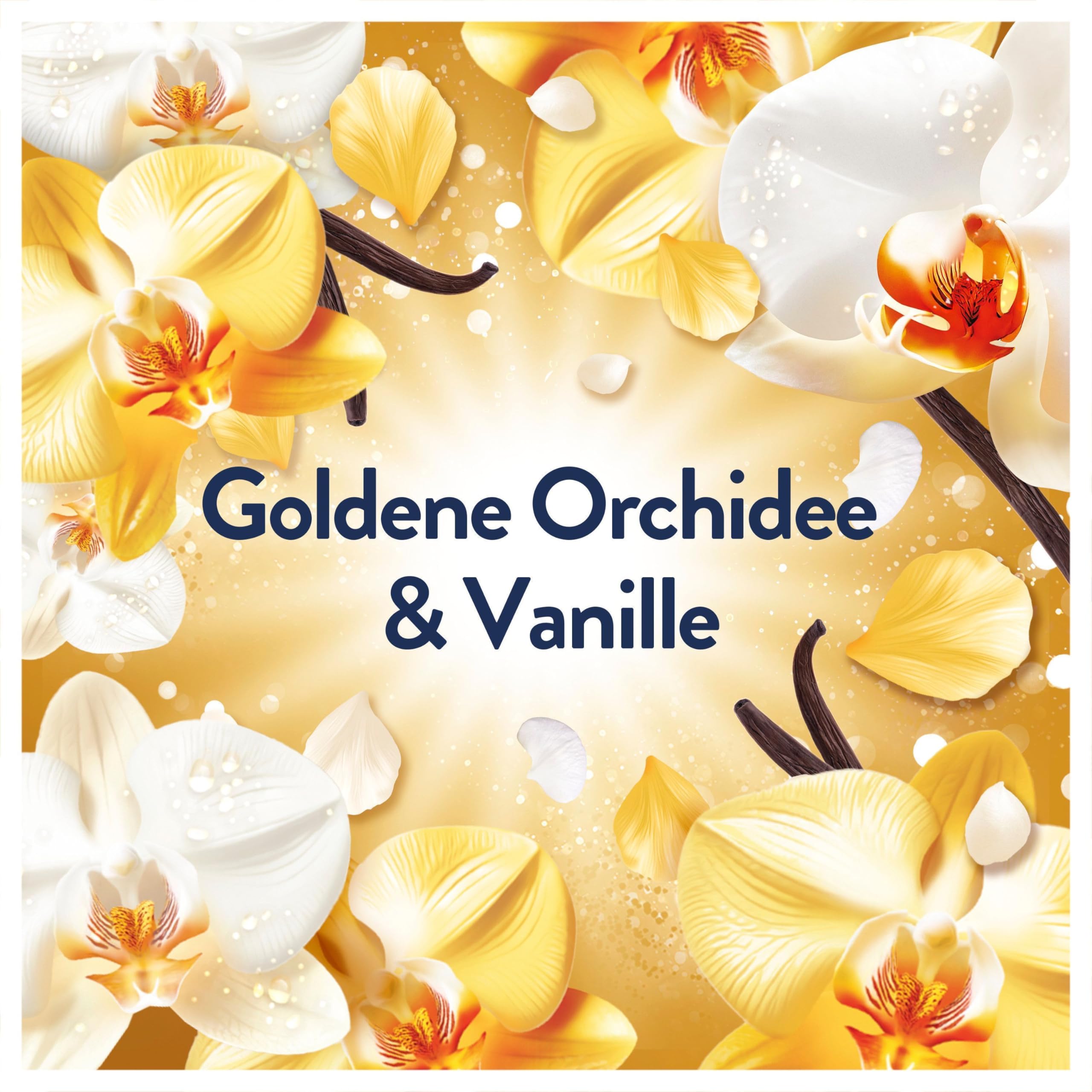 Lenor Weichspüler 12x38 Waschladungen, Goldene Orchidee, 24H Unwiderstehliche Frische