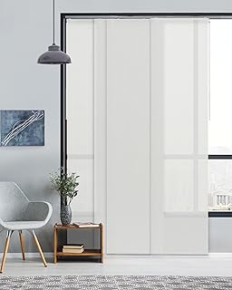 GoDear Design Adjustable Sliding Panel Track Blinds, Fits Windows, Patio...