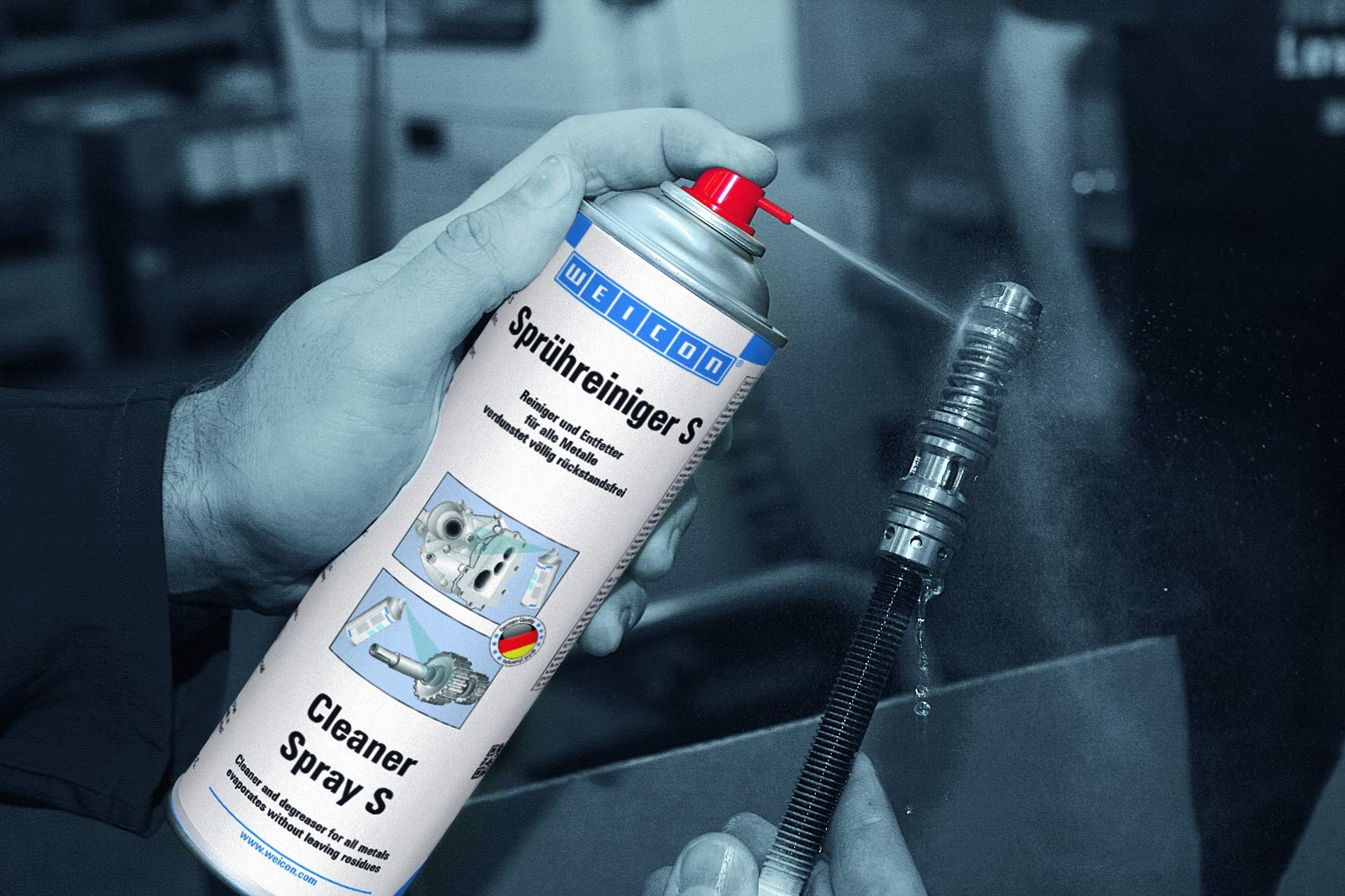 Weicon - Detergente S, Sgrassatore Per Metallo, Vetro, Ceramica E Plastica, 500 Ml