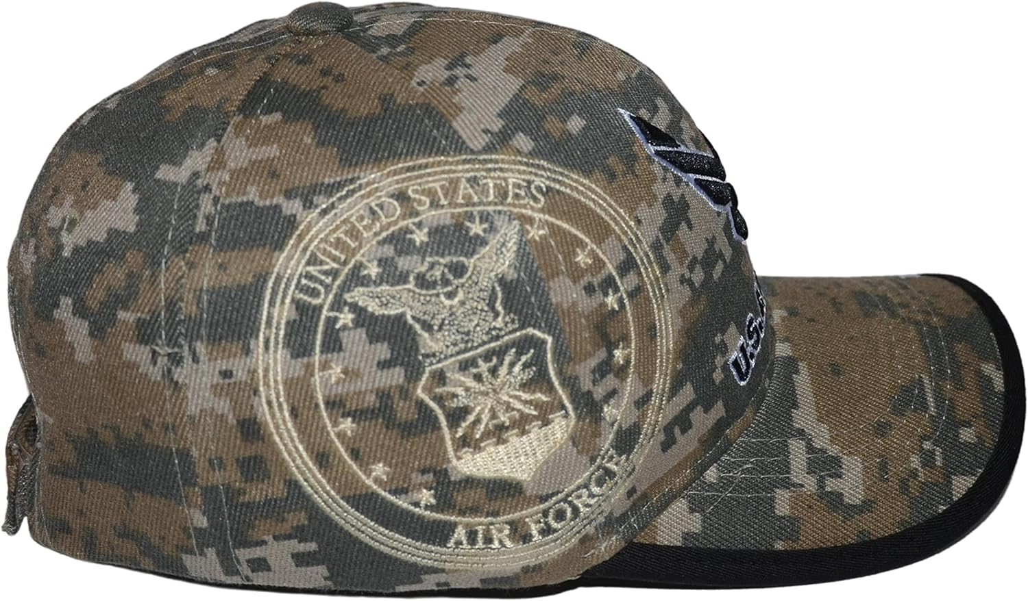 US Air Force Hat Official Licensed Military Cap, Unisex Embroidered Camo Military Baseball Cap
