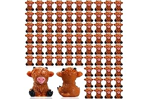 Redefine Charm: Excite Your Space with Our Enchanting Mini Cow Figurines!