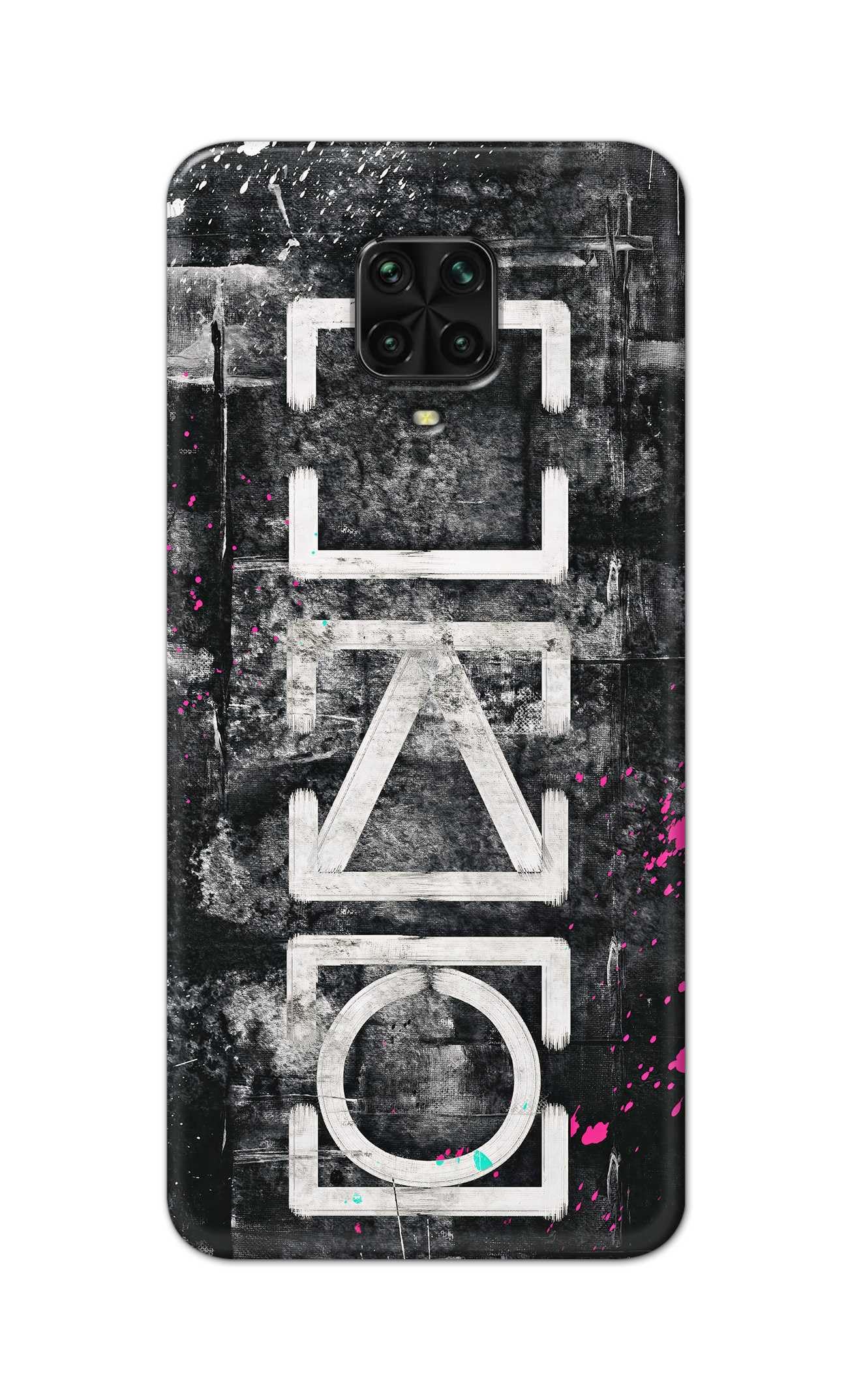 PRINTFIDAA® Printed Hard Back Cover Case for Mi Poco M2 Pro Back Cover (Famous Korean Game) -2601