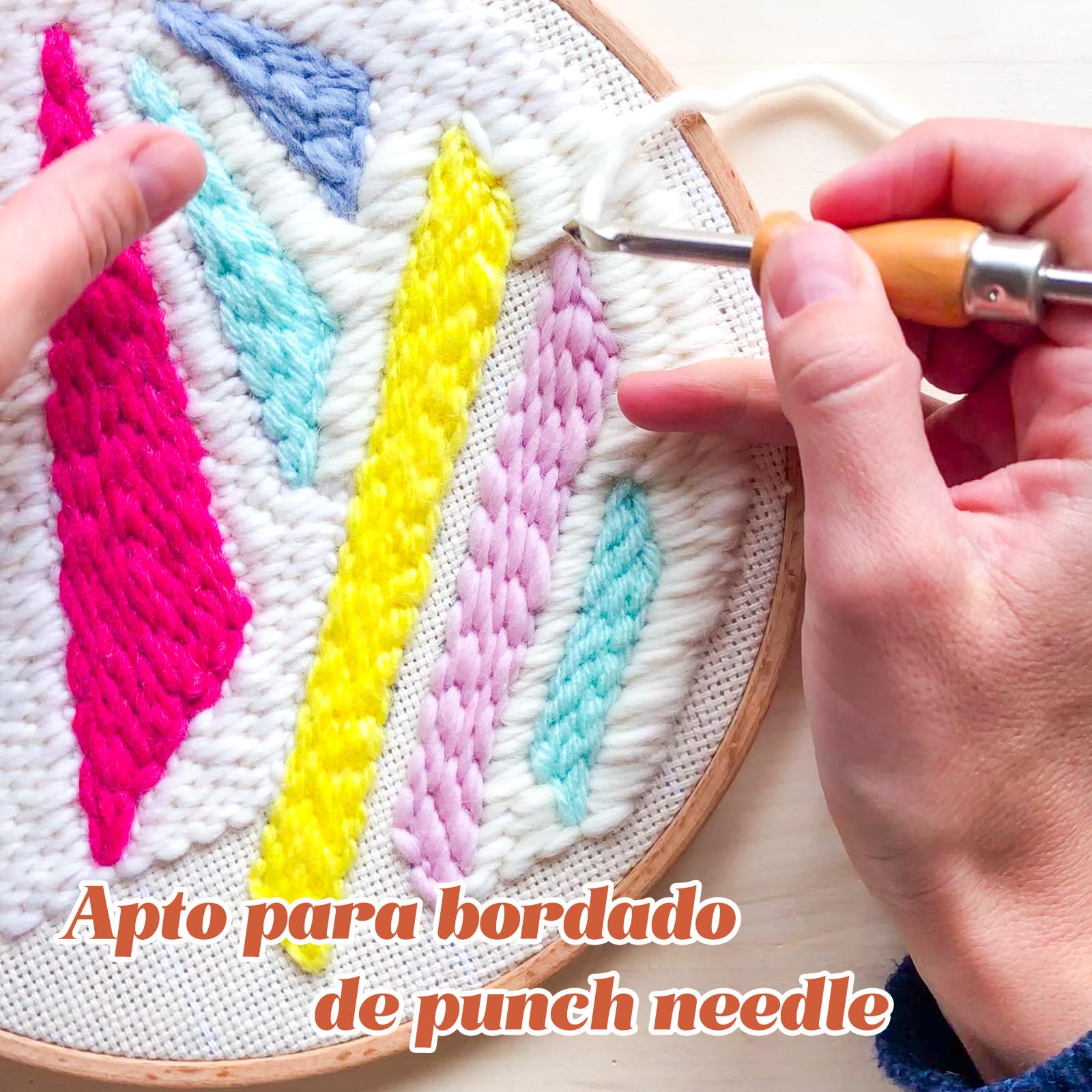 BESGEER 203 × 203cm(80 * 80in) Tufting Stoff für Tufting Guns für Handgefertigche, Primaria Tufting Tuch Monkstoff Punch Needle,Tufting Cloth with Marked Lines - Monks Cloth for Rug tufting Kit