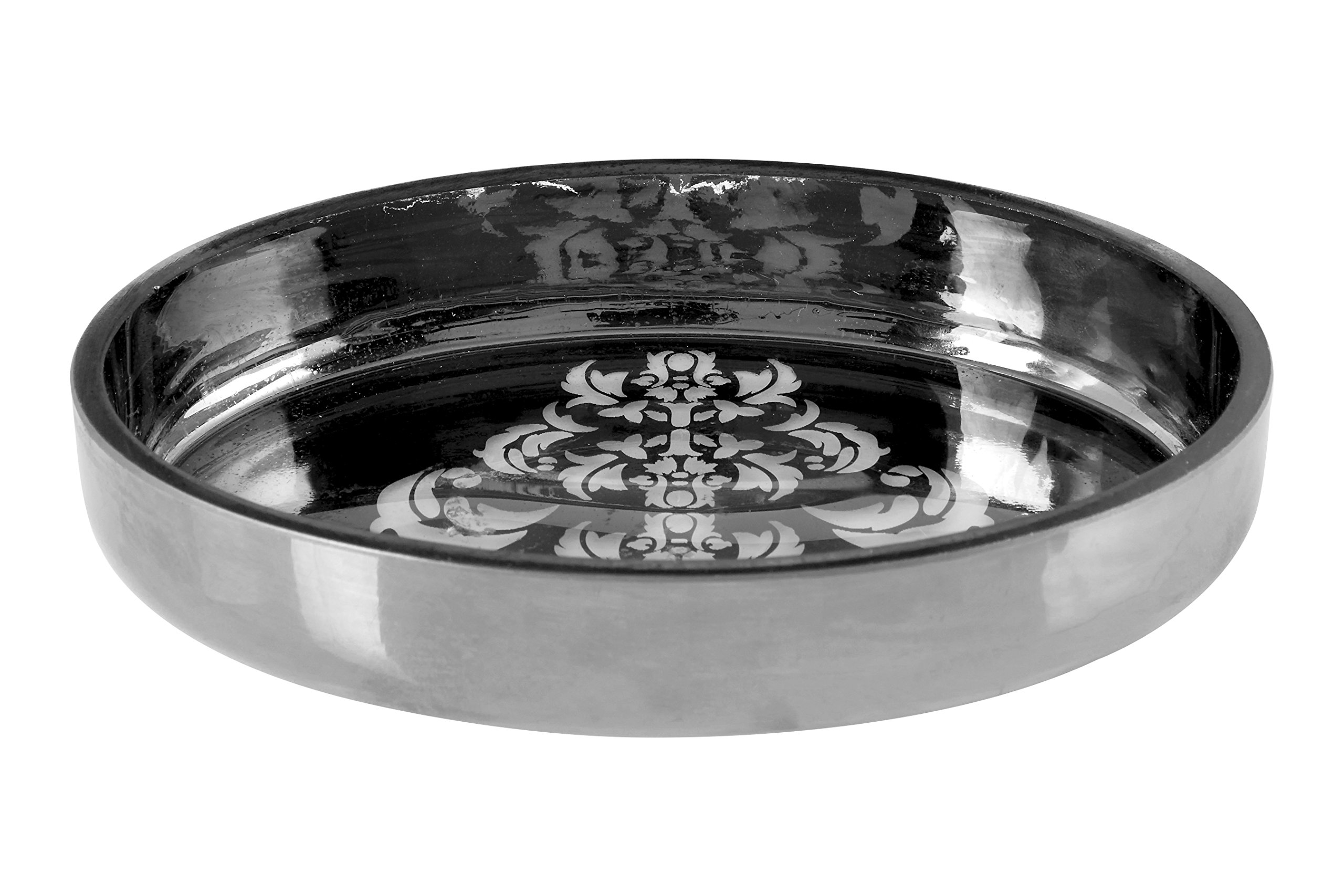 Premier Silver Housewares Housewares Elissa Soap Dish, Glass, 9 X 14 X 3 Cm