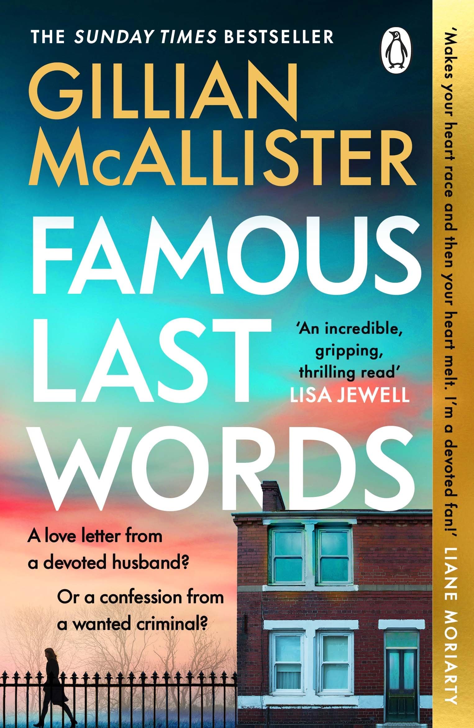 Famous Last Words by Gillian McAllister Paperback