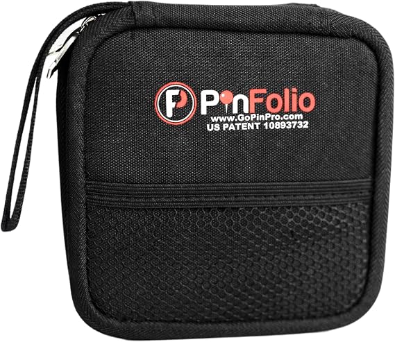 PinFolio Mini Show Pin Display Storage Book Compact Pin Book for Disney Pins & Enamel Pins | Holds 48 1 Pins