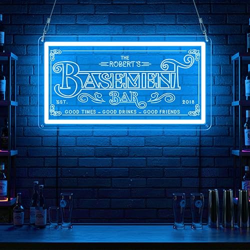 Miniatura 16 de Letrero de neón de garaje para decoración de pared para hombres, letreros de luz LED personalizados para taller de reparación de automóviles, cueva