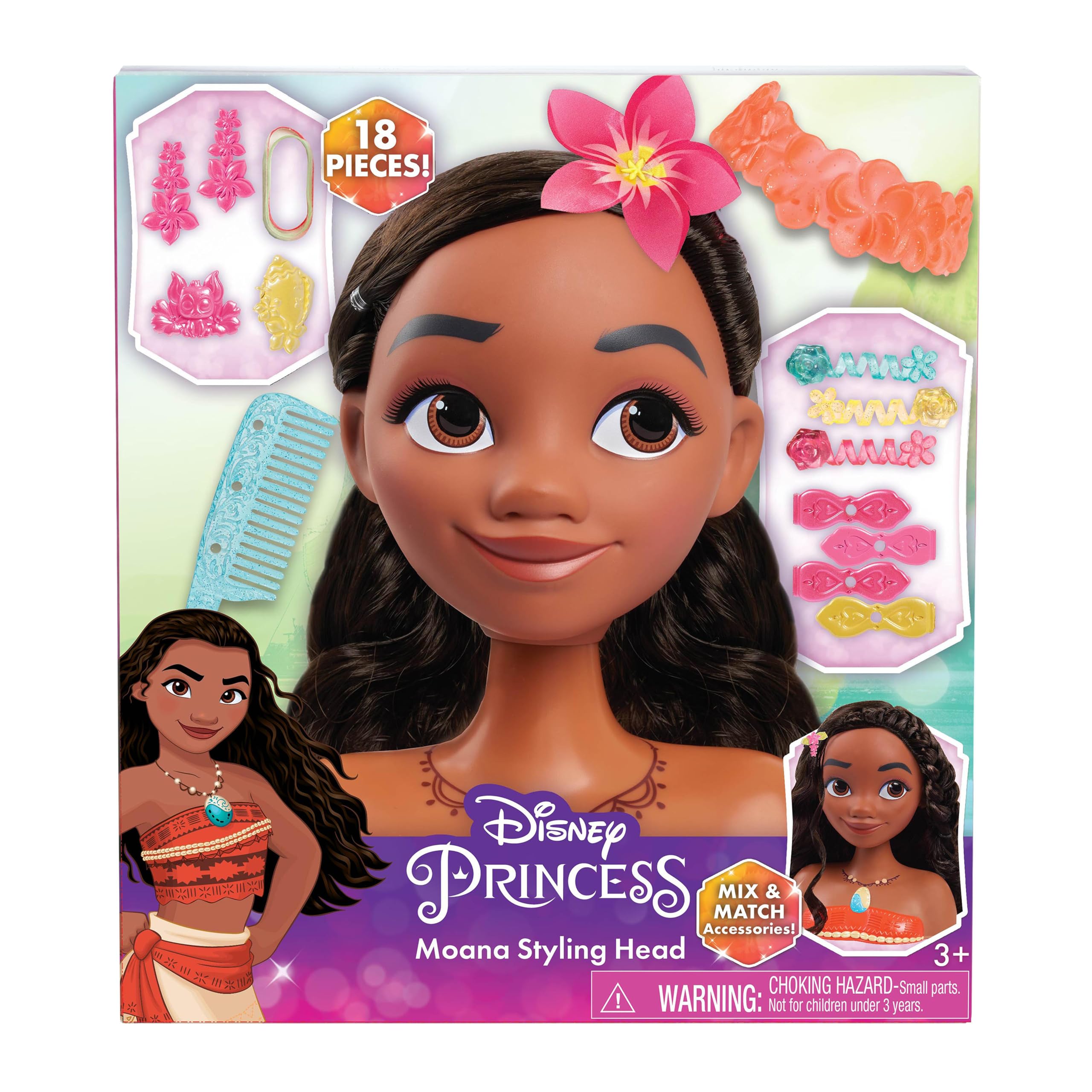 Disney Princess Basic Moana Styling Head