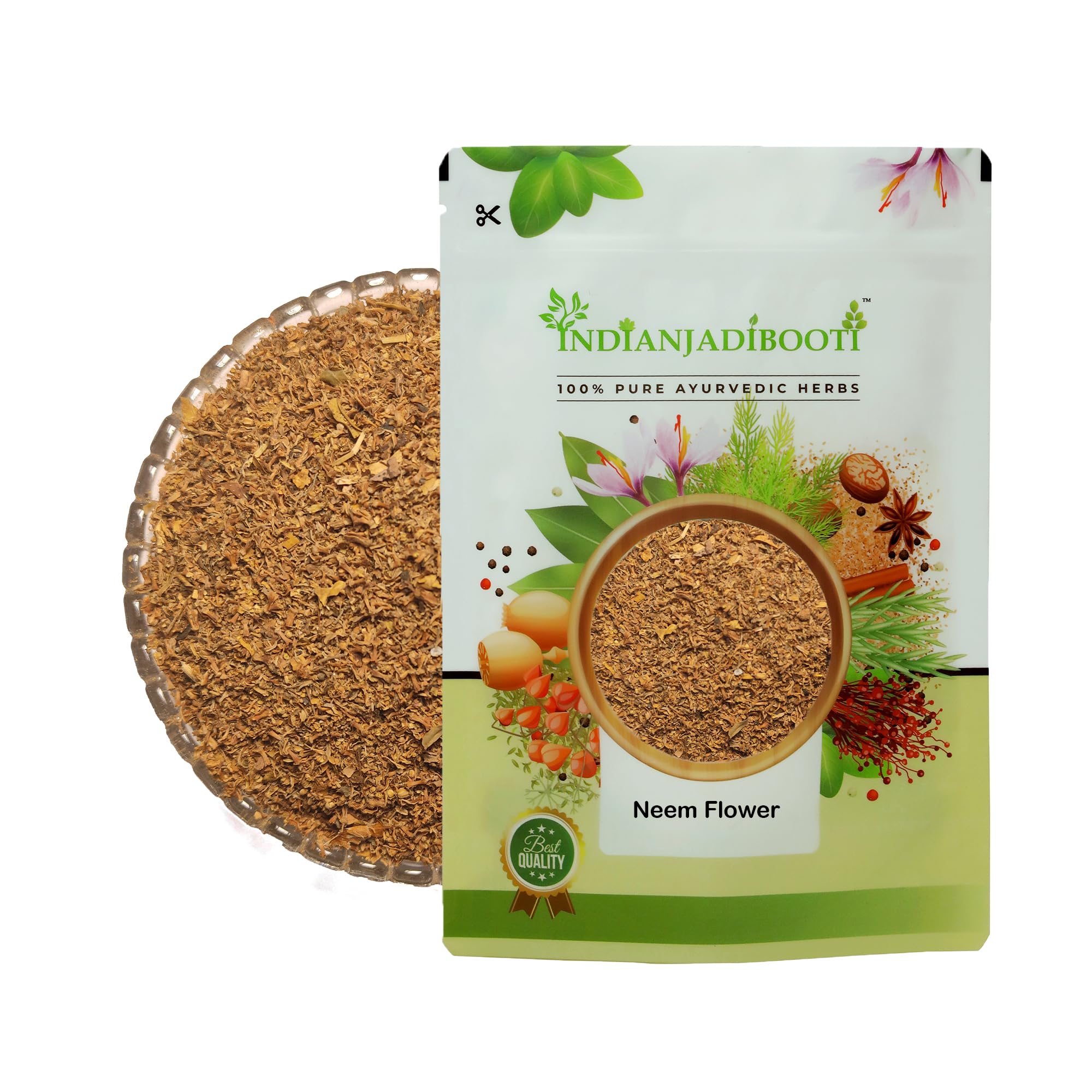 IndianJadiBooti Neem Phool - Neem Flower - Azadirachta Indica, 250 Grams Pack | Pack Of 2-picture-11