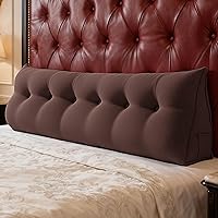 Vista 26 de WOWMAX Cabecero de Cama Multifuncional con Almohada Tapizada Doble, Cabecero para Dormitorio Individual XL, Portátil para Dormitorio Universitario