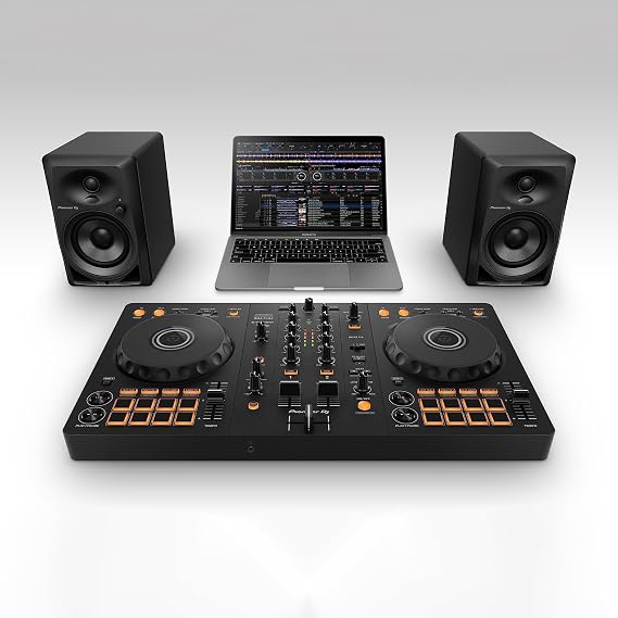 Pioneer DDJ-FLX4 DJ Controller & Numark HF175 DJ Headphones Bundle