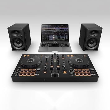 Pioneer DDJ-FLX4 DJ Controller & Numark HF175 DJ Headphones Bundle