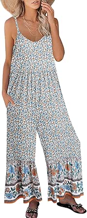 Vestido Para Mujer, Vintage, Bohemio, De Verano, Sin