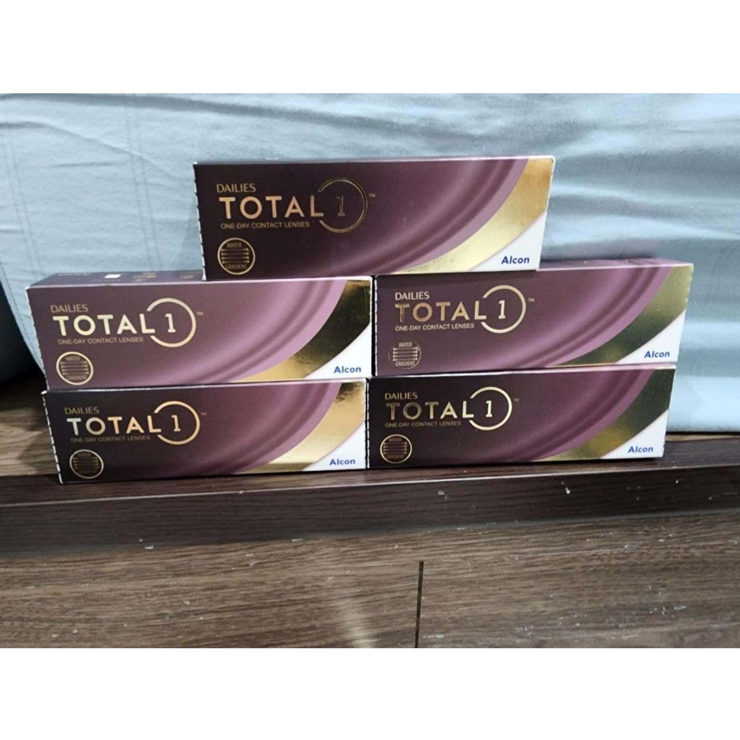 Dailies Total 1 Day Daily Alcon Contact Lenses (-1.25,8.5,14.1,90) - Pack of 90