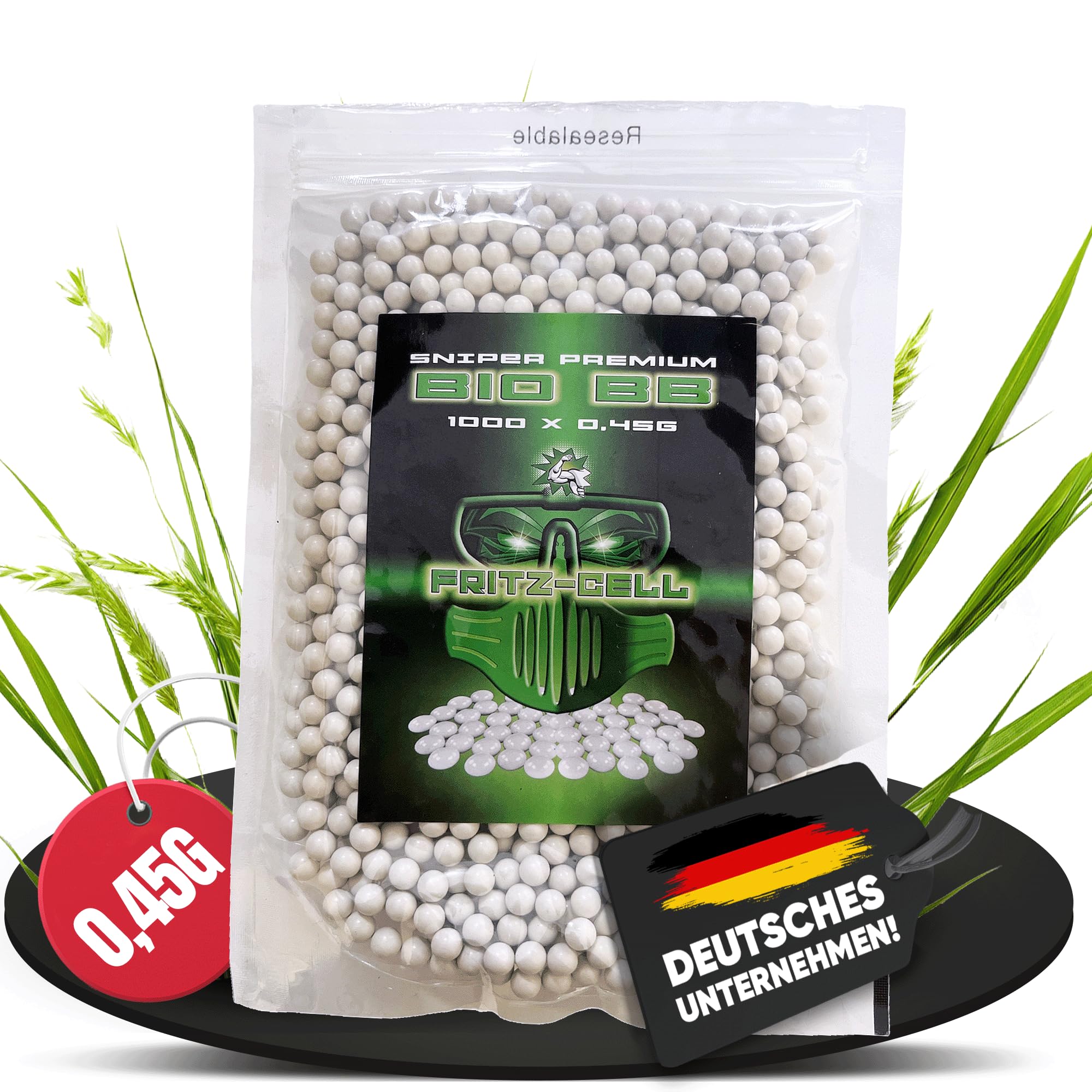 BBS Bio Sniper 1000 Bolsas para pesca 6 mm 0,45 g