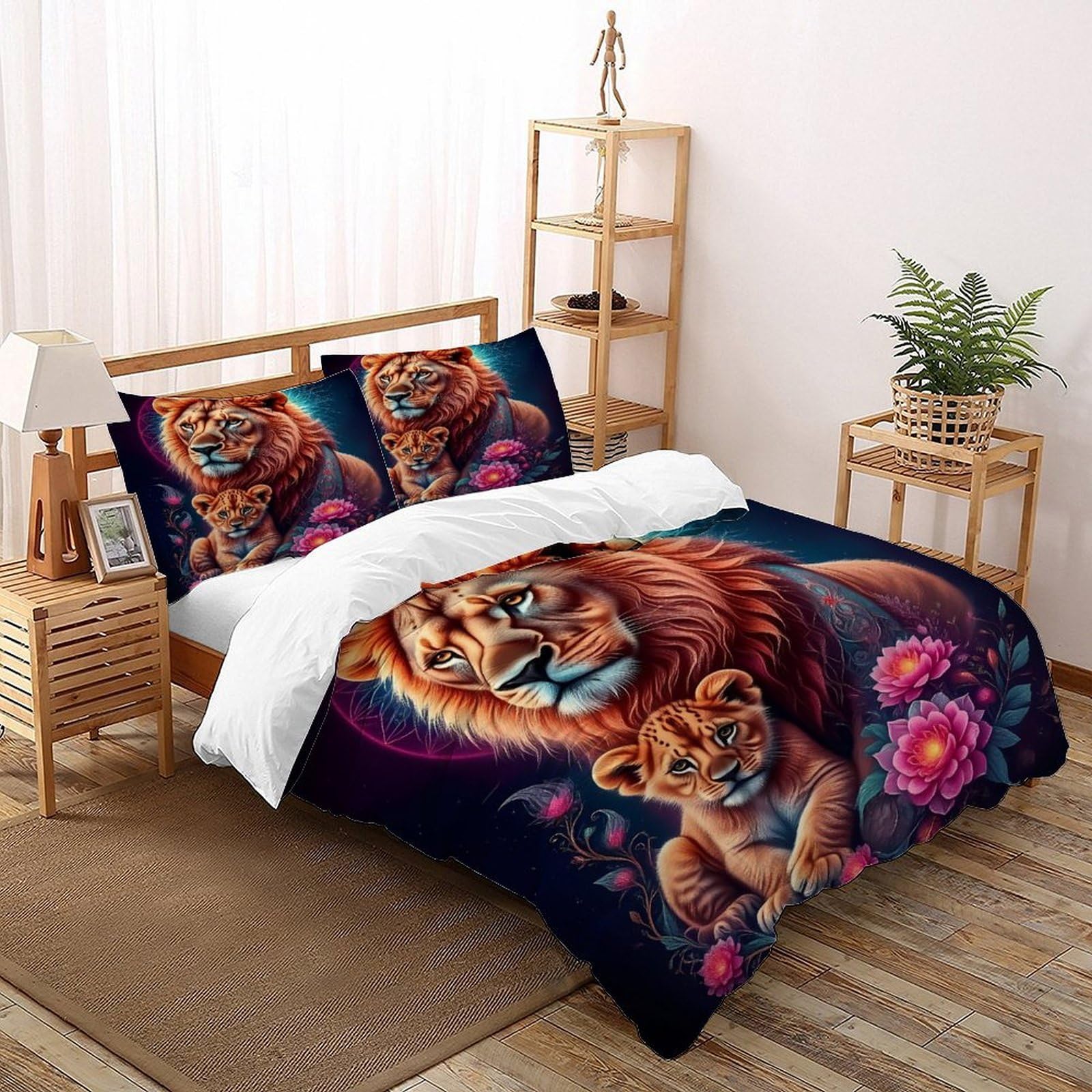 Housse de couette animaux pour apaiser les nuits des adultes et des enfants