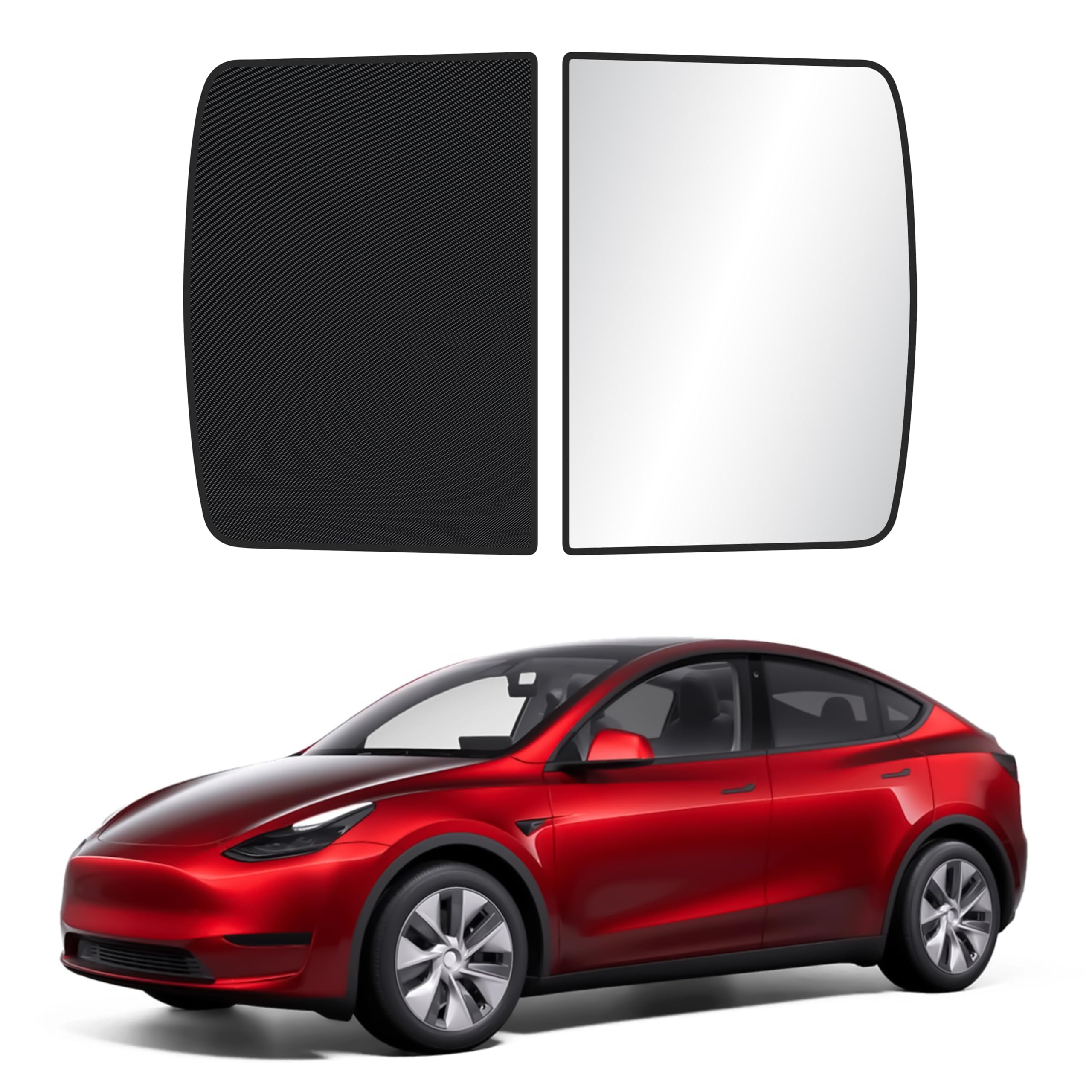 EcoNour Tesla Model Y Roof Sun Shade, Panoramic Roof UV &amp; Heat Protection