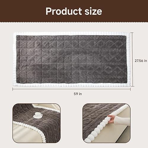 Miniatura 4 de Asou Funda de sofá para perro y mascota, protector de cama grande para mascotas, tapete lavable para sofá cama de perro