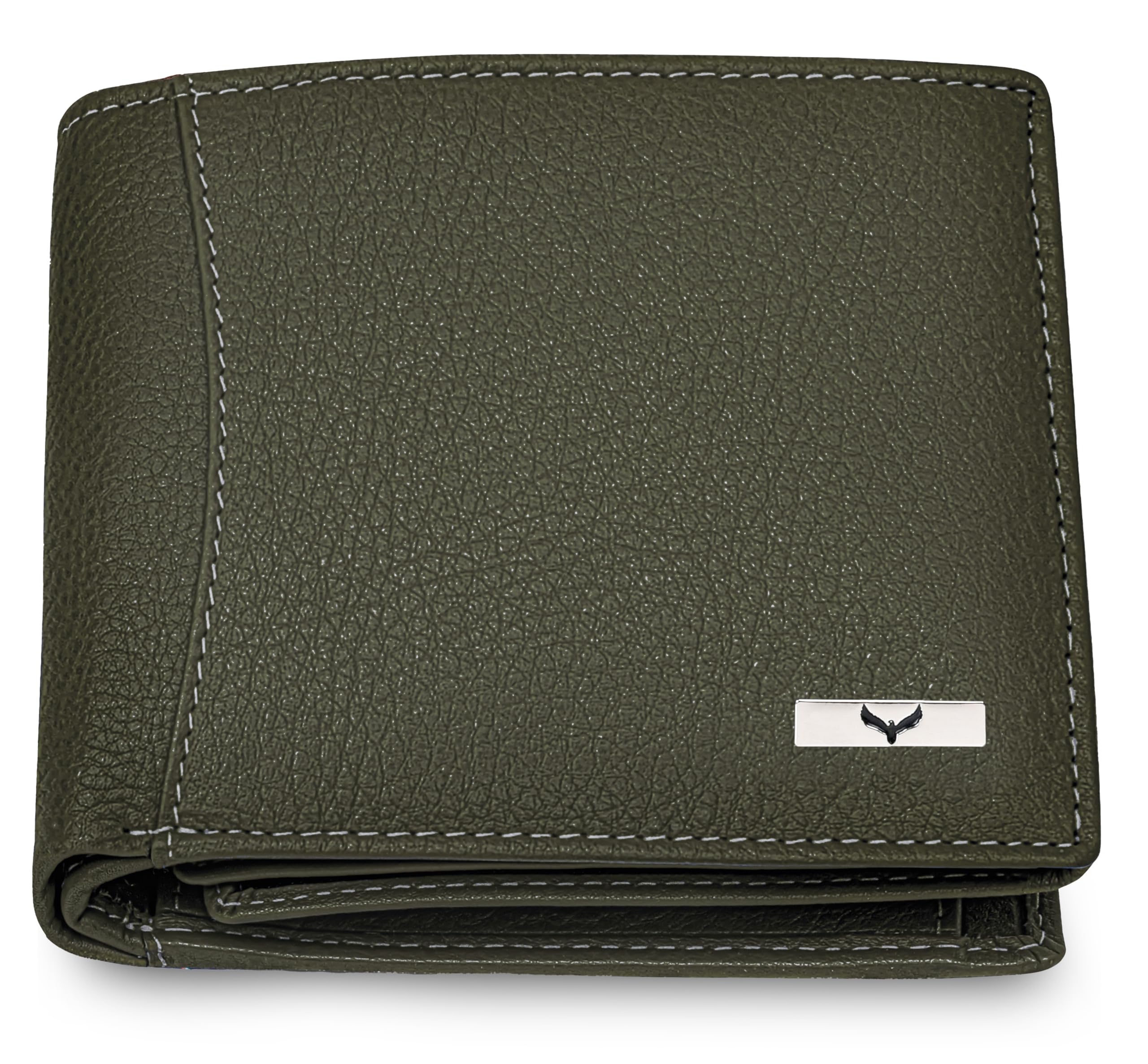 eagle crest Oslo Olive Green Leather Wallet for Men-picture-19