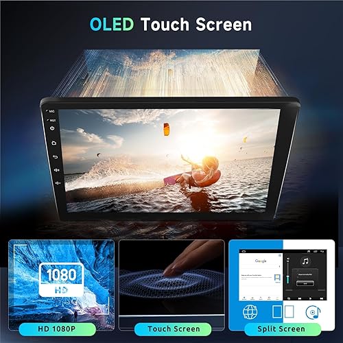 Miniatura 14 de Radio de coche 2G+64G para Toyota Camry 2006 2007 2008 2009 2010 2011 con CarPlay inalámbrico Android Auto, 9 pulgadas pantalla táctil Android 13