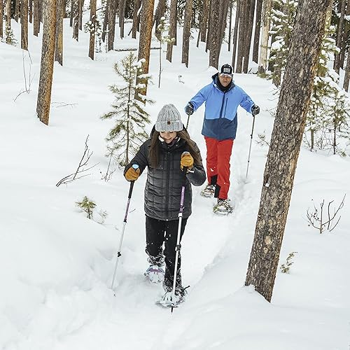 Miniatura 7 de Yukon Charlie's Raquetas de nieve Sherpa, raquetas de nieve para hombres y mujeres, kits de raquetas de nieve para todos los niveles de habilidad,