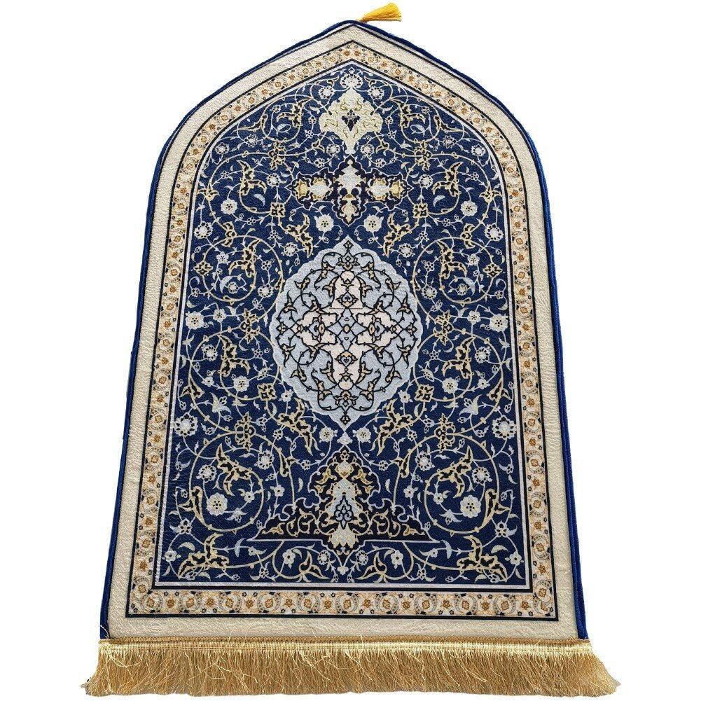 Tapis de prière islamique épais soulageant les genoux doux