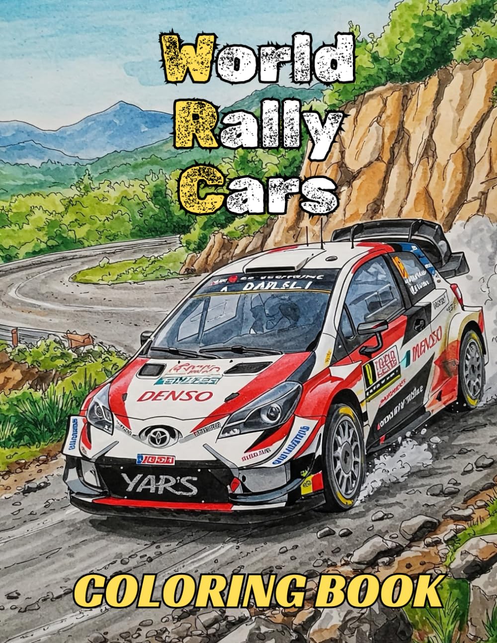 World Rally Cars: Coloring Book