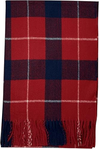 Love Lakeside Bufanda a cuadros y búfalo de invierno súper suave con sensación de cachemira para sexo único hombres y mujeres Uno