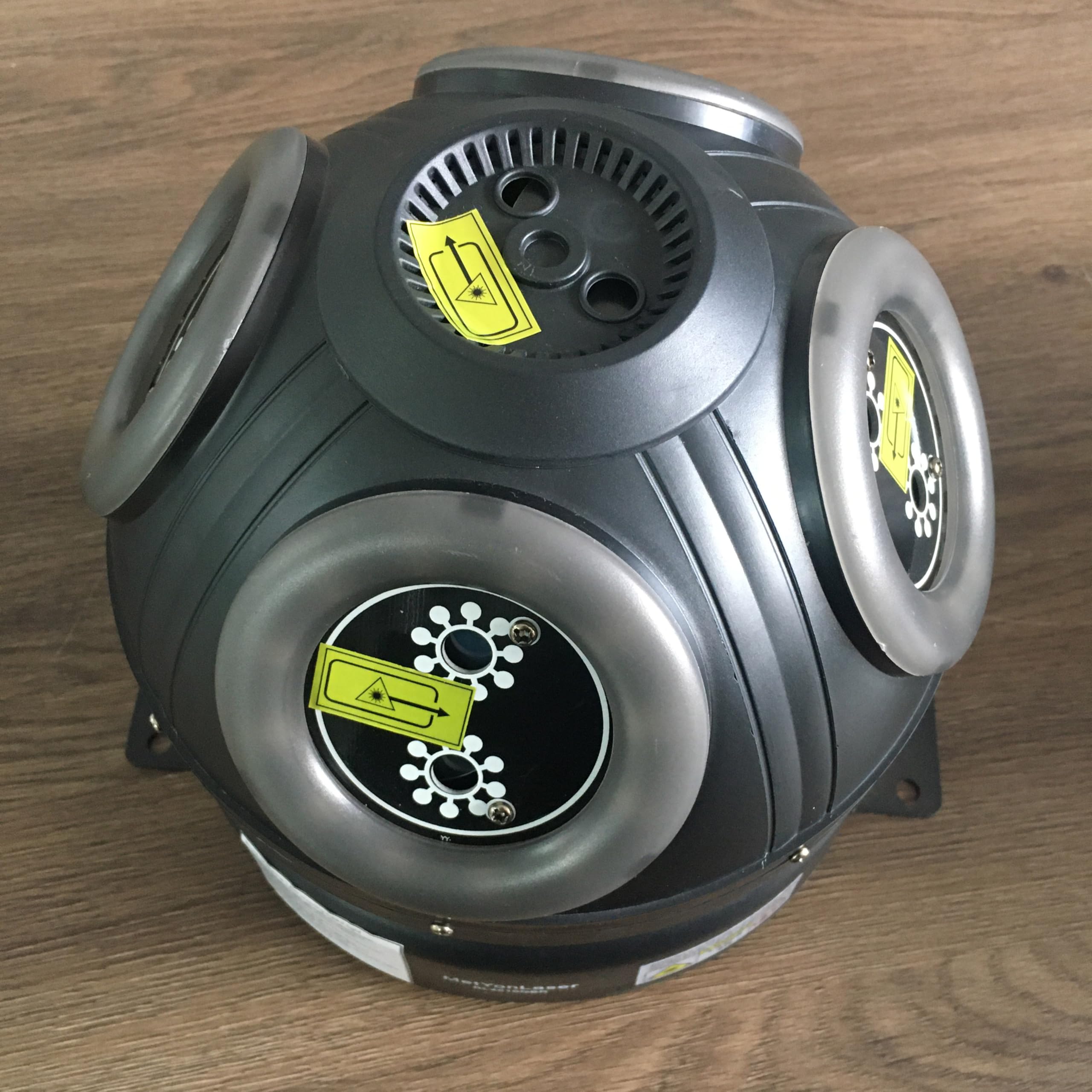 Bühnenlichter Magic Ball, DJ-Lichter, bewegliche Kopflichter mit RGB-Beam-Effekt, stufenlose Rotation mit DMX-Steuerung und aktiviertem Ton für Hochzeits-DJ-Partys, Live-House
