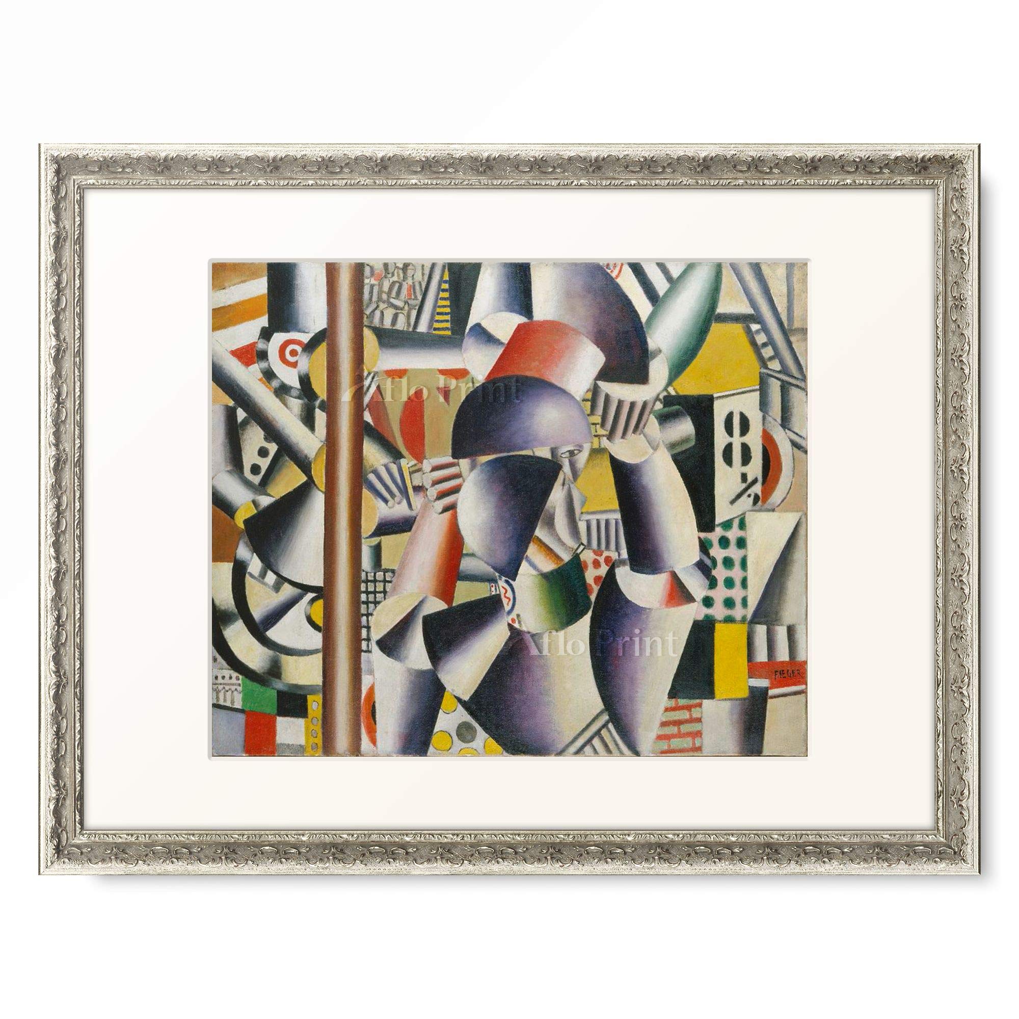 フェルナン・レジェ、天地創造、希少画集画、新品高級額、額装付 フェルナン・レジェ、天地創造、希少画集画、新品高級額、額装付