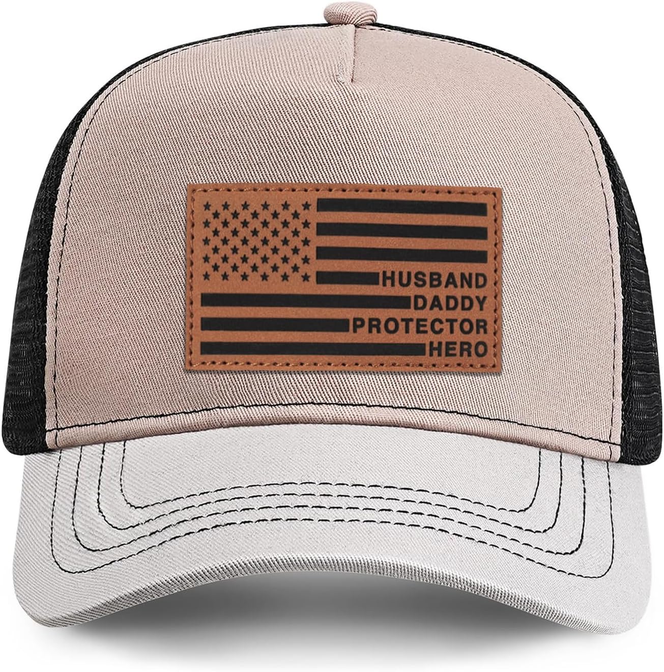 Best Dad Ever Hats American Flag Hat for Dad Husband