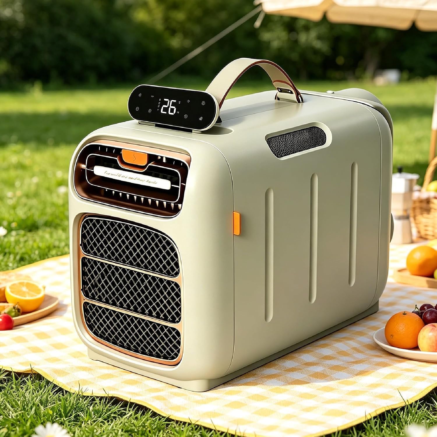 Camping AC Unit, Portable Air Conditioner for Trucks Heatingandcooling