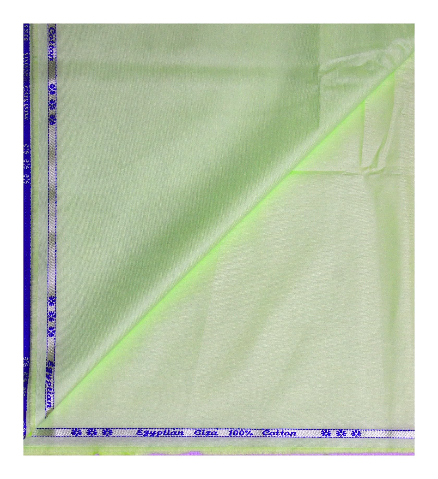 J HAMPSTEAD 100% EGYPTIAN GIZA COTTON GREEN PLAIN UNSTITCHED SHIRT FABRIC - 1.60 MTS - VV6951-picture-38